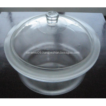 Desiccator with Porcelain Plate
